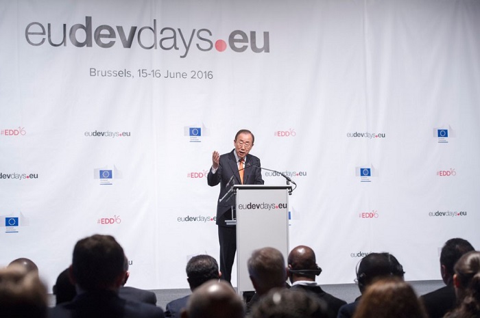 Ban Ki-moon urges global unity at 10th annual EU Development Days